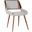 Panda Mid-Century Gray Dining Chair