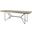 Papillion Ii Rectangular Natural Wood Top With Black Iron Base Dining Table