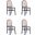 Paragon Dining Chair 1.0 In Black and Cane Set of 4