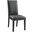 Parcel Gray Dining Faux Leather Side Chair