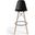 Paris Bar Height Stools Set of 2 In Black and Natural