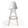 Paris Bar Height Stools Set of 2 In White