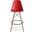 Paris Counter Height Stools Set of 2 In Red