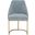 Traditions Parissa Dining Chair Set of 2 In Coastal and Brushed Gold