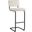 Parity Boucle Barstool Set of 2 In Black Ivory