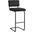 Parity Boucle Barstool Set of 2 In Black