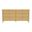 Park 68 Inch Solid Wood 6-Drawer Dresser In Natural