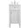 Park Avenue 18 Inch Single Bathroom Vanity Set In White