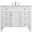 Park Avenue 42 Inch Single Bathroom Vanity In White