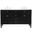 Park Avenue 60 Inch Double Bathroom Vanity In Black