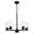 Park Ridge 21 Inch 5 Light Chandelier In Matte Black