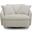 Parker Living Boomer Utopia Sand Large Swivel Chair With 2 Toss Pillow