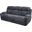 Parker Living Dalton Lucky Charcoal Power Drop Down Console Sofa