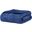 Parker Polyester Microcord Solid Pieced Corduroy Plush Throw In Navy