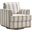 Parker Swivel Armchair In Grey