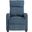 Parsons Push Back Reclining Chair In Blue