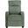 Parsons Push Back Reclining Chair In Green