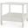 Pascal 1-Drawer Side Table In Silver Shimmer