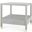 Pascal 1-Drawer Side Table In Slate Blue Shimmer