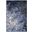 Passion 1'10" x 2'10" Indoor Rug In Blue and Black