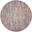 Passion 10' x 10' Round Indoor Rug In Ivory Multi