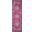 Passion Fuchsia 1'10" x 6' Runner Bohemian Area Rug