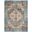 Passion Ivory and Light Blue 5'3" x 7'3" Bohemian Area Rug