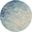 Passion Navy and Light Blue 4' x 4' Round Area Rug
