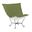 Patio Scroll Puff Chair Seascape Titanium Frame In Moss