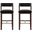 Patricia Barstool Set of 2 In Black