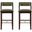 Patricia Barstool Set of 2 In Turtle Green