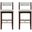 Patricia Barstool Set of 2 In White Glacier
