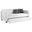 Patricia Boucle Upholstered Twin Day Bed with Trundle In White