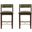 Patricia Counter Stool Set of 2 In Turtle Green
