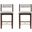 Patricia Counter Stool Set of 2 In White Glacier