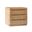 Patrick 3-Drawer Nightstand In Seadrift