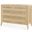 Paulina Large 6-Drawer In Natural and Camel