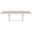 Pavia 96 Inch Rectangular Dining Table In Matte White