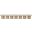 Pavilion 108 Inch 7 Piece Boucle Fabric Bench In Cream and Natural