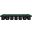 Pavilion 108 Inch 14 Piece Boucle Fabric Bench In Green and Black
