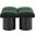 Pavilion 31 Inch 4 Piece Boucle Fabric Bench In Green and Black
