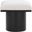 Pavilion Boucle Fabric Stool In Cream/Black