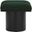 Pavilion Boucle Fabric Stool In Green