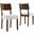Pax Wood Dining Side Chair Set of 2 In Ivory