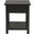 Payne 1-Drawer Wood End Table with Shelf In Distressed Java
