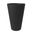 Pebble Poly Stone Planter 15.7. Dia. Planter In Black