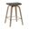 Pelya Modern Style Wooden Counter Stool with Square Seat In Washed Walnut Color and Brown