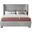 Penny Boucle Fabric Full Bed In Grey