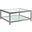 Metal Designs Per Se Square Cocktail Table In Argento