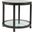 Metal Designs Per Se Round End Table In St. Laurent